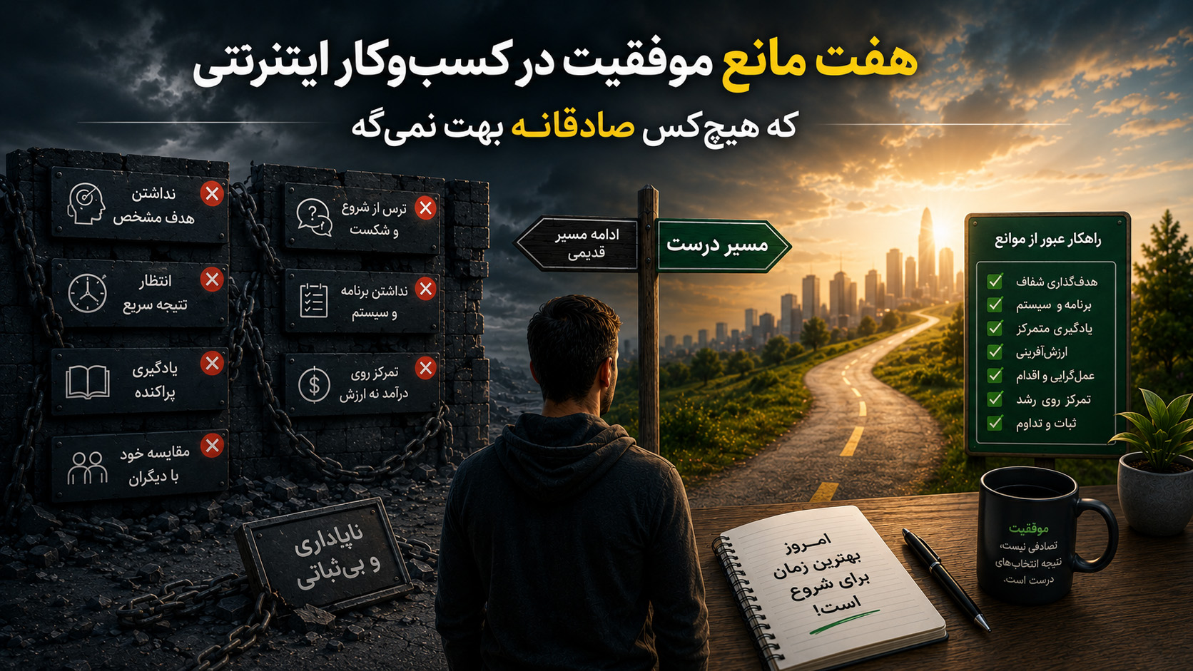 seven-things-stop-making-money-online هفت مانع موفقیت در کسبوکار اینترنتی که هیچکس صادقانه بهت نمیگه